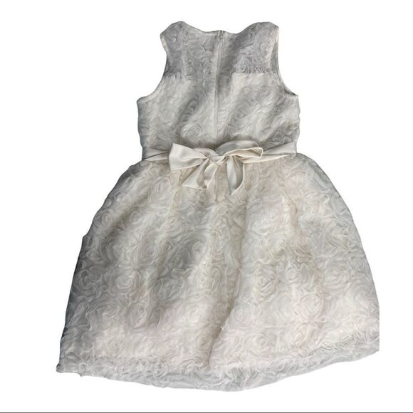 CRB Girls Wedding Corset‎ Dress, White lace, Sz 8 - Picture 1 of 14